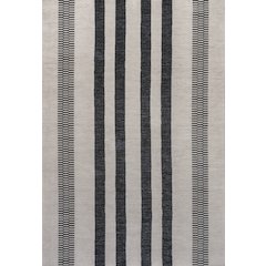 Vichy Geometric Striped Machine Washable Area Rug