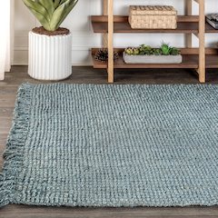 Pata Hand Woven Chunky Jute Area Rug