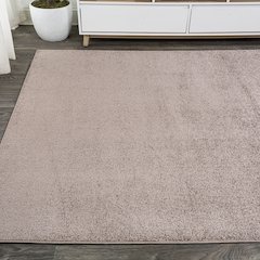 Haze Solid Low-Pile Area Rug