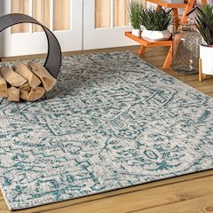 Estrella Bohemian Medallion TetuWeaveIndoor/Outdoor  Rug