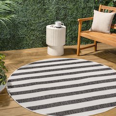 Aveiro Wide Stripe  Indoor/Outdoor  Rug