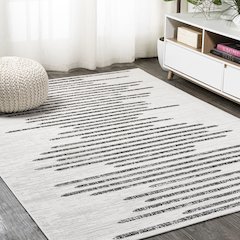 Zolak Berber Stripe Geometric /Indoor/Outdoor  Rug