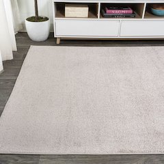 Haze Solid Low-Pile Area Rug