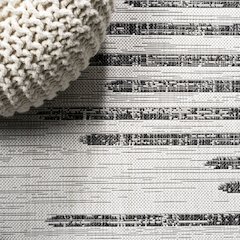 Zolak Berber Stripe Geometric Indoor/Outdoor Runner Rug