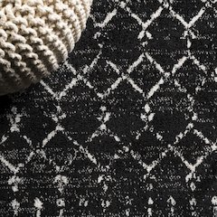 Moroccan Hype Boho Vintage Diamond Area Rug