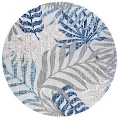 Tropics Palm Leaves Indoor/Outdoor Area Rug