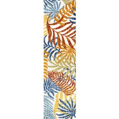 Tropics Palm Leaves Indoor/Outdoor Area Rug