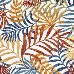 Tropics Palm Leaves Indoor/Outdoor Area Rug