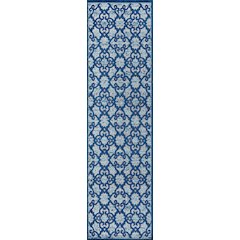 Gallia Tile Trellis High-Low Indoor/Outdoor Area Rug