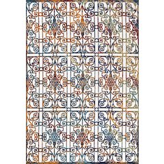 Cetara Ornate Trellis Indoor/Outdoor Area Rug