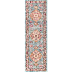 Bpl Bohemian Flair Boho Vintage Medallion Area Rug