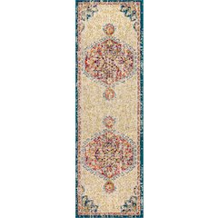 Imara Bohemian Flair Boho Vintage Medallion Area Rug
