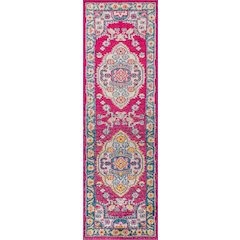 Kristina Bohemian Flair Boho Vintage Medallion Area Rug
