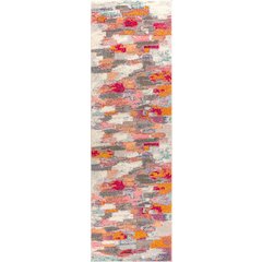 Contemporary Pop Modern Abstract Brushstroke Area Rug