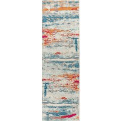 Contemporary Pop Modern Abstract Brushstroke Area Rug