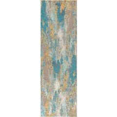 Contemporary Pop Modern Abstract Vintage Waterfall Area Rug