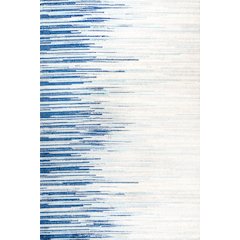 Linear Modern Half Stripe Area Rug