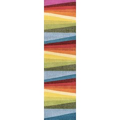 Prism Geometric Striped Area Rug