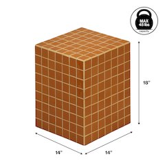 Callista Modern Bohemian Ceramic Tiled Rectangle End Table