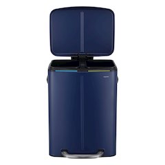 Marco Rectangular Double Bucket Trash Can with Soft-Close Lid