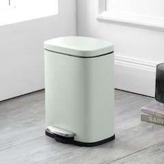 Connor Rectangular Trash Can With Soft-Close Lid And Free Mini Trash Can