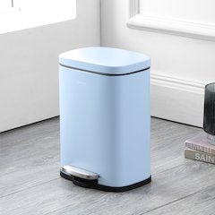 Connor Rectangular Trash Can With Soft-Close Lid And Free Mini Trash Can