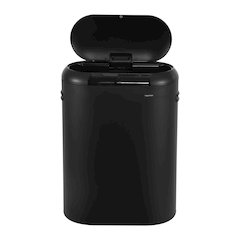 Robo Kitchen Slim Oval Motion Sensor Touchless Trash Can With Touch Mode