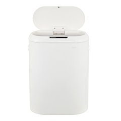 Robo Kitchen Slim Oval Motion Sensor Touchless Trash Can With Touch Mode