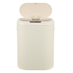 Robo Kitchen Slim Oval Motion Sensor Touchless Trash Can With Touch Mode