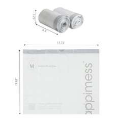 4 Gallon Drawstring Unscented Trash Can Liner, White (200-Count)