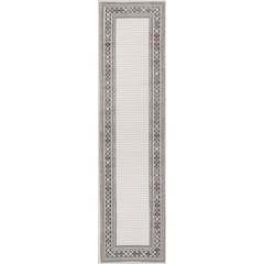 Sebastian High-Low Modern Diamond Border Area Rug
