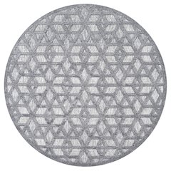 Talaia Neutral Geometric Indoor/Outdoor Area Rug