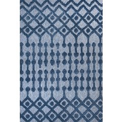 Peralta Moroccan Diamond Indoor/Outdoor Area Rug
