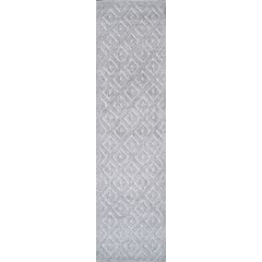Portmany Neutral Diamond Trellis Indoor/Outdoor Area Rug