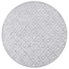 Portmany Neutral Diamond Trellis Indoor/Outdoor Area Rug