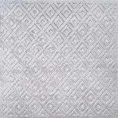 Portmany Neutral Diamond Trellis Indoor/Outdoor Area Rug