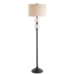 January Glassmetal Led Floor Lamp