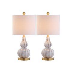 Anya Mini Glass Led Table Lamp (Set Of 2)