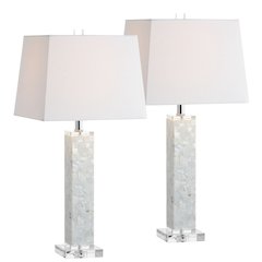 Noelle Seashell Led Table Lamp (Set Of 2)
