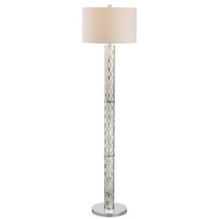 Liam Seashell Mosaic Led Floor Lamp