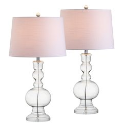 Genie Glass Led Table Lamp (Set Of 2)