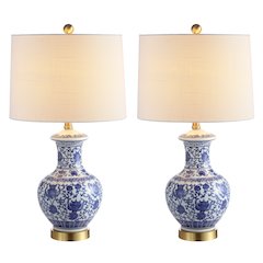 Jennifer Ceramicmetal Led Table Lamp (Set Of 2)