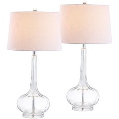 Bette Glass Teardrop Led Table Lamp (Set Of 2)