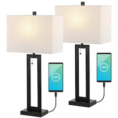 Sabrina Vintage Industrial Iron Led Table Lamp