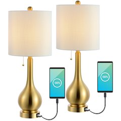 Tyler Modern Classic Gourd Iron Led Table Lamp