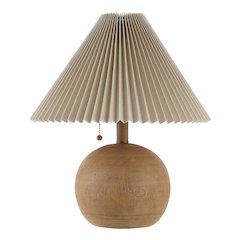 Aksel Coastal Scandinavian Resin/Iron Sphere Led Table Lamp
