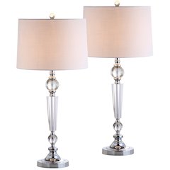 Emma Crystal Led Table Lamp (Set Of 2)