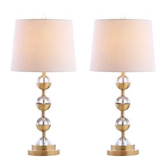 Avery Crystal Led Table Lamp (Set Of 2)
