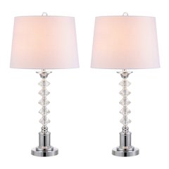 Kinsley Crystal Led Table Lamp (Set Of 2)