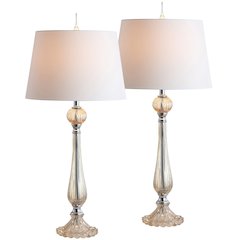 Chloe Glass Led Table Lamp (Set Of 2)